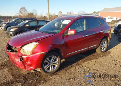 2012 Nissan Rogue Sv z USA, uszkodzony, nr VIN JN8AS5MV1CW391697